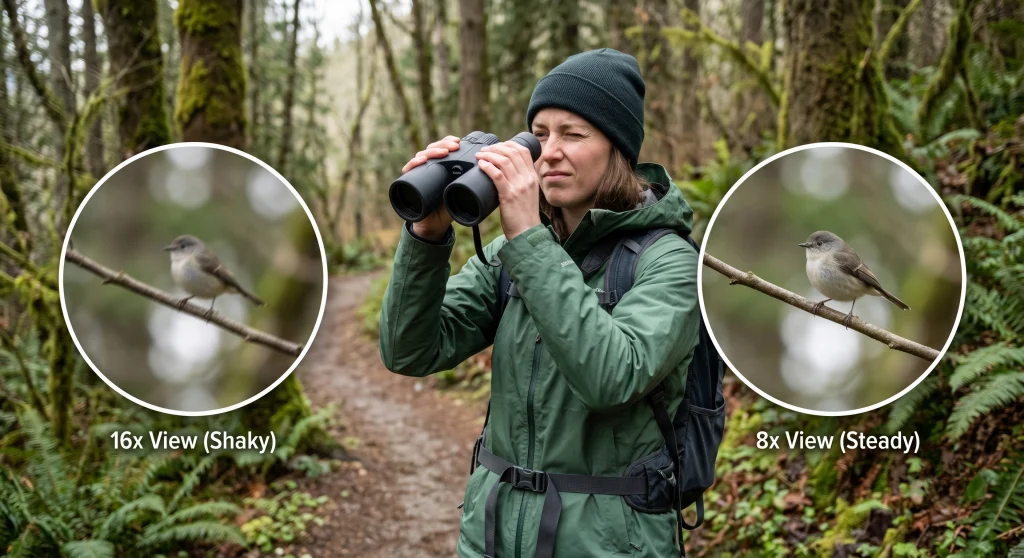 Binoculars Magnification Mistake