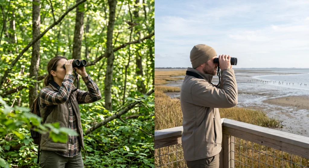 8x42 Vs 10x42 Binoculars For Bird Watching