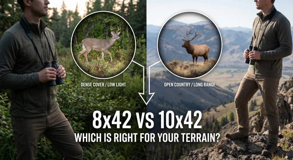 8x42 Vs 10x42 Binoculars