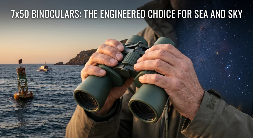Binoculars 7x50 Meaning