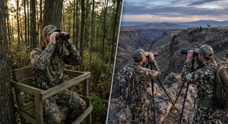 Binoculars for Hunting: How Terrain Determines Your Specs (And Why Western and Eastern Hunting Need Different Glass)