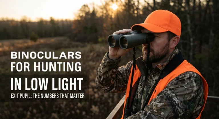 Binoculars for Hunting in Low Light: The Exit Pupil Numbers That Matter at Legal Shooting Light