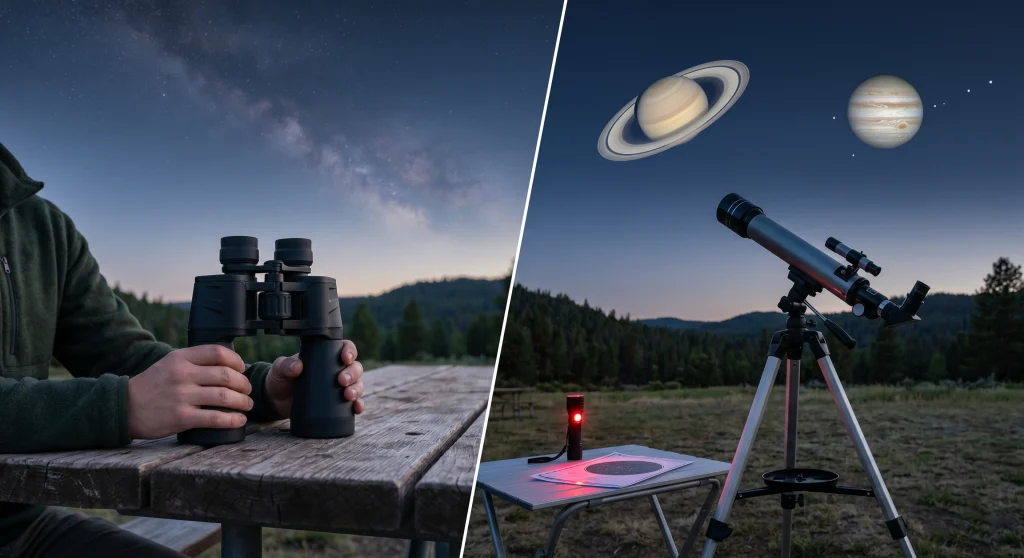 Binoculars Vs Telescope For Stargazing