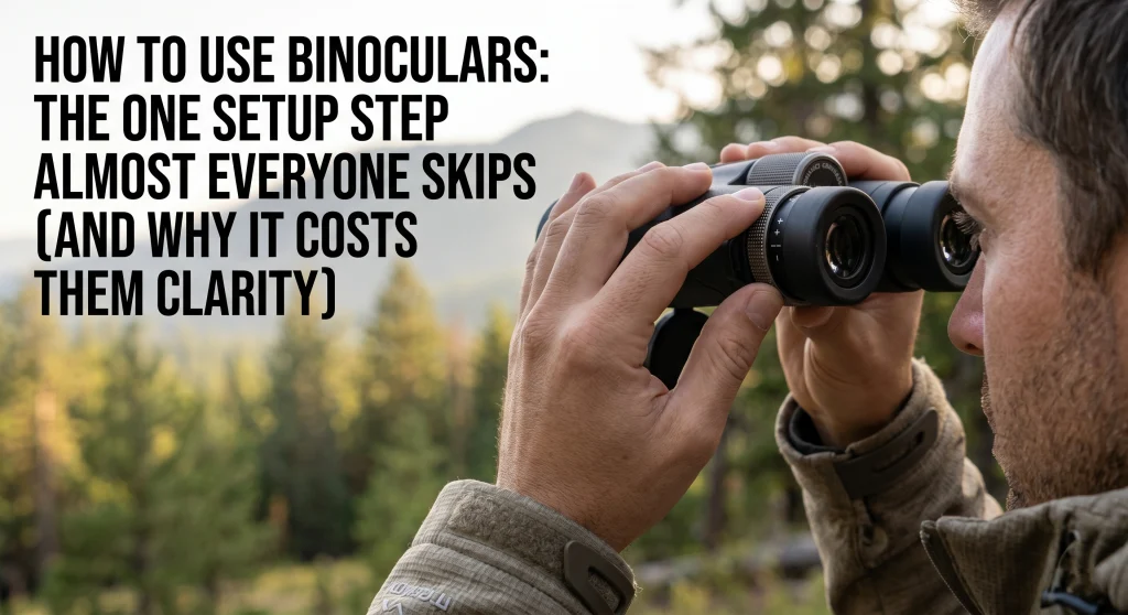 How To Use Binoculars