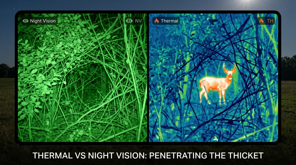 Thermal Vs Night Vision Binoculars